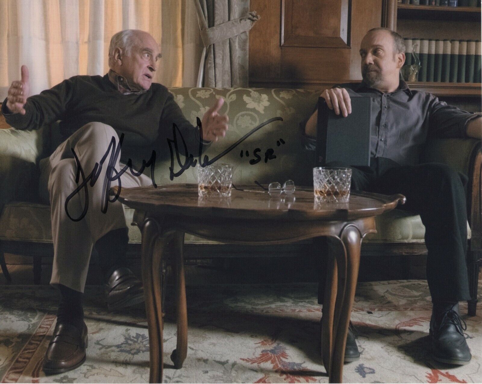 JEFFREY DEMUNN SIGNED AUTOGRAPH CHUCK RHOADES SR BILLIONS 8X10 Photo Poster painting