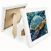 Tortue de mer - peinture diamant de forme spéciale - 15*15cm