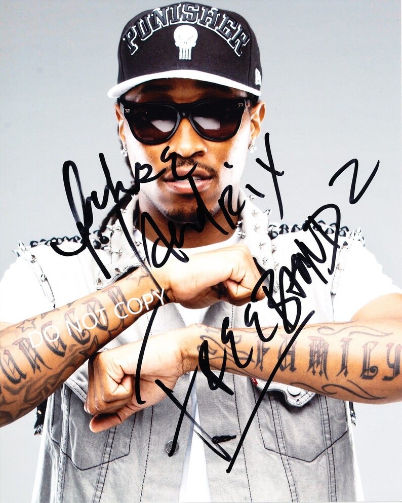 FUTURE 8 x10 20x25 cm Autographed Hand Signed Photo Poster painting