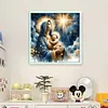 Virgin Mary-11CT Stamped Cross Stitch 40*40cm/15.75*15.75in