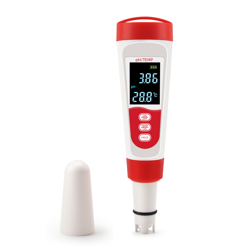 

PH Meter Temperature Digital Tester Water Quality Monitor LCD Purity Test, 501 Original