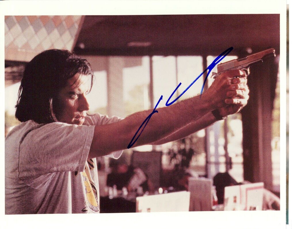 John Travolta (Pulp Fiction) signed authentic 8x10 Photo Poster painting COA