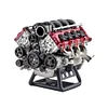 V8 Engine Model Kit for Capra VS4-10 Pro, DIY Simulation Internal Combustion Engine Assembly Model - Build Your Own V8 Engine That Works