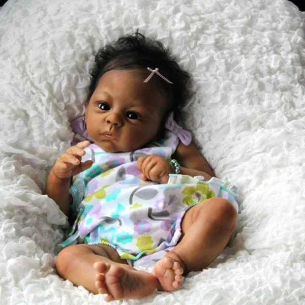 Truly Baby Girl Doll | 18'' Little Emma Doll | Silicone & Cloth Body | Reborn Shoppe - Reborn Shoppe