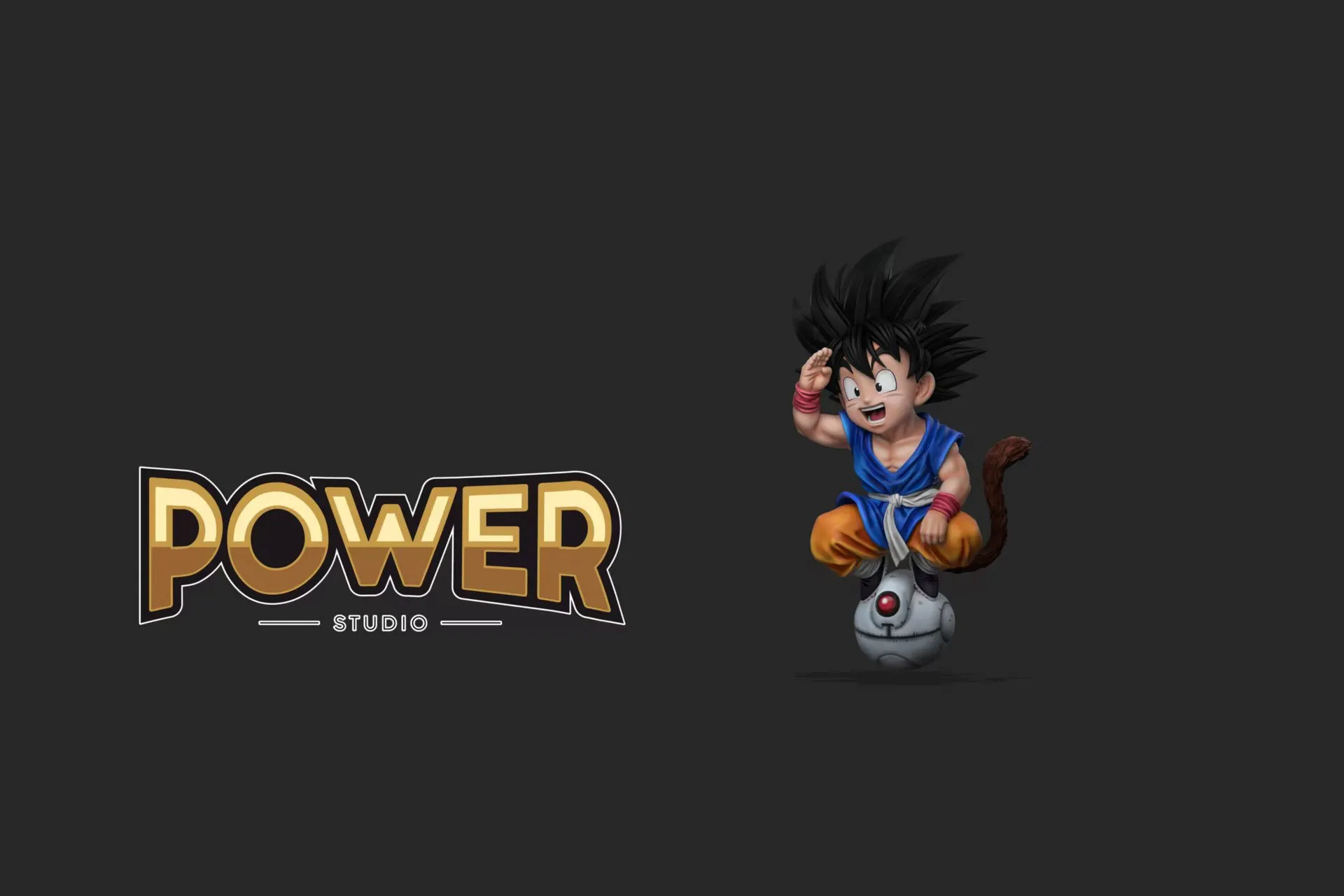 Power Studio - Giru X Kid Goku Dragon Ball-