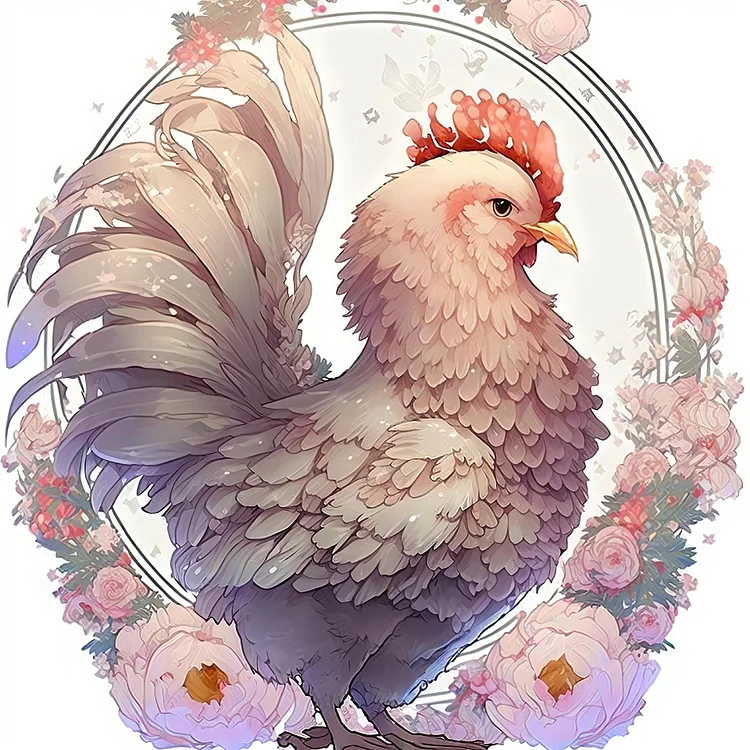 Animal Chicken - Customized AB Drill Diamond Painting gbfke