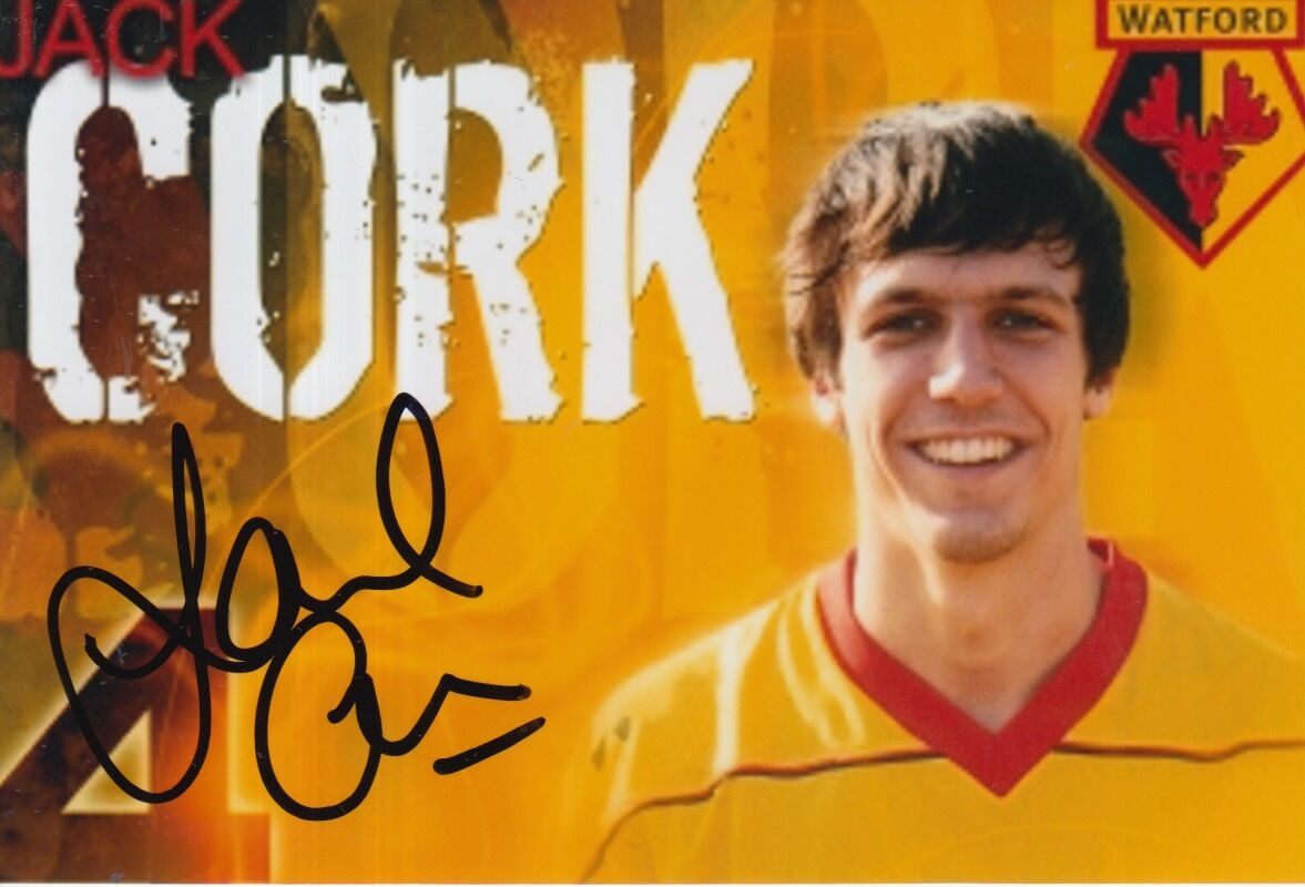 WATFORD HAND SIGNED JACK CORK 6X4 Photo Poster painting 1.