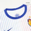 MBAPPE #10 France Away Authentic Soccer Jersey EURO 2024