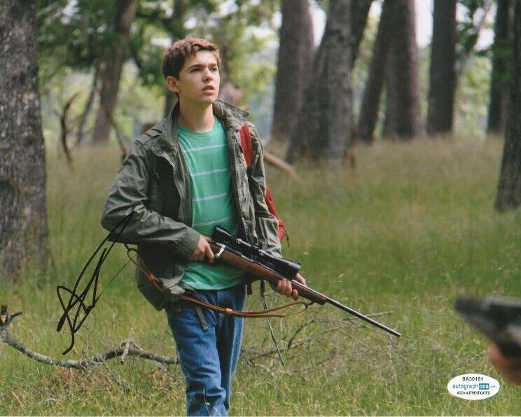 AUSTIN ABRAMS SIGNED THE WALKING DEAD