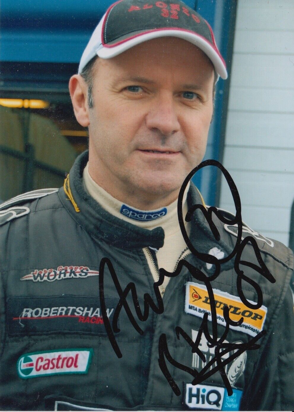 Alan Taylor Hand Signed 7x5 Photo Poster painting Touring Cars Autograph BTCC 1