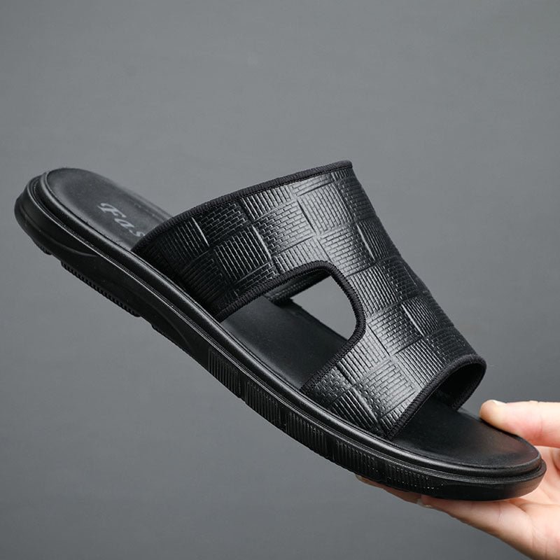 Men's Casual Leather Adjustable Handmade Sandals