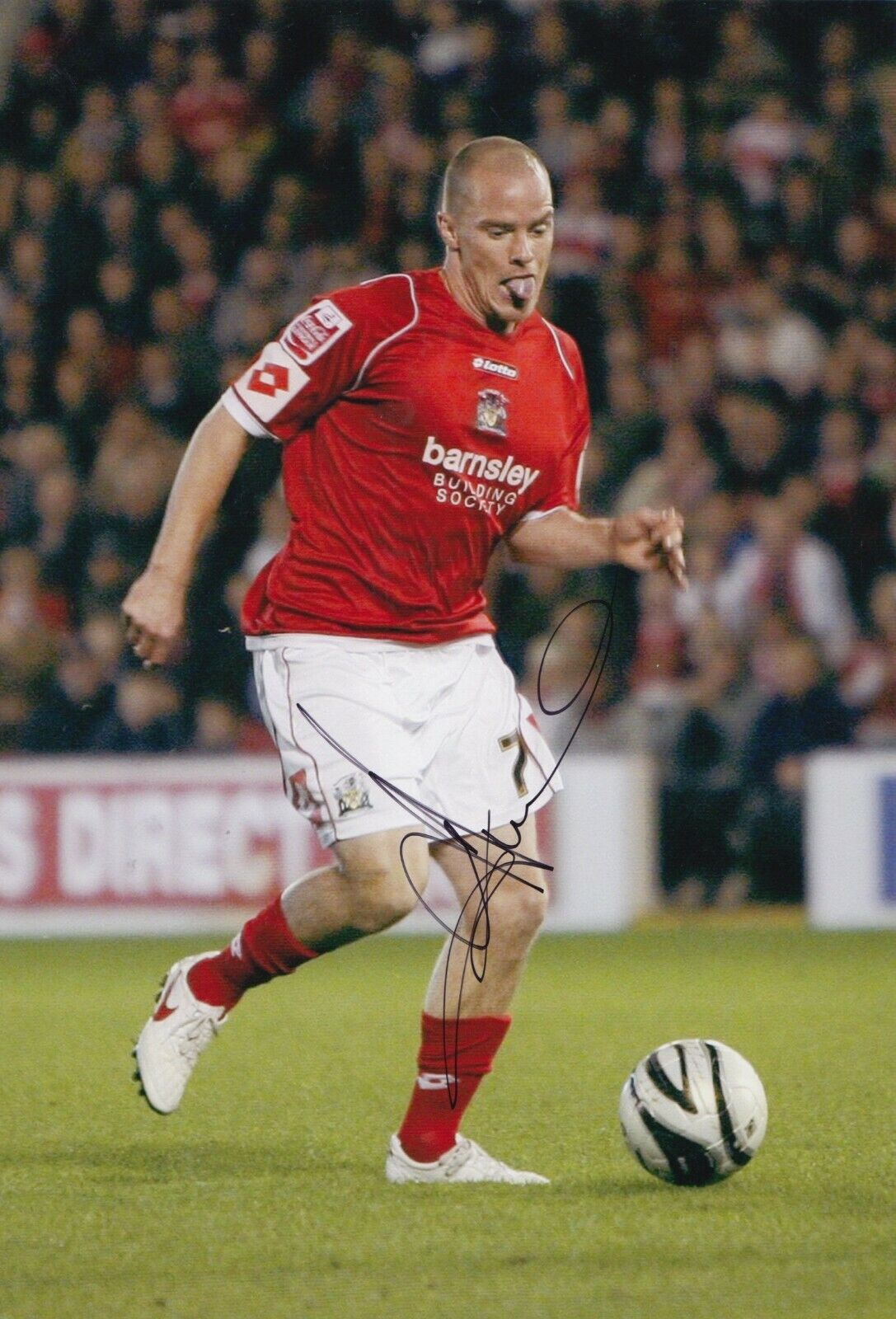 Iain Hume Hand Signed 12x8 Photo Poster painting - Barnsley Autograph.