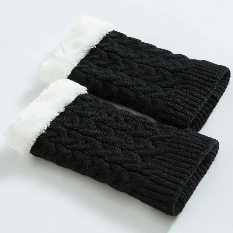 Letclo™ Plush Knitted Leg Warmers/Socks letclo Letclo