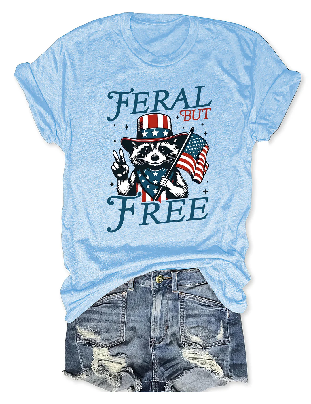 Feral But Free T-shirt