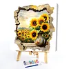 Sunflower Breakthrough-Paint by Numbers Acrylic Painting 40*40CM