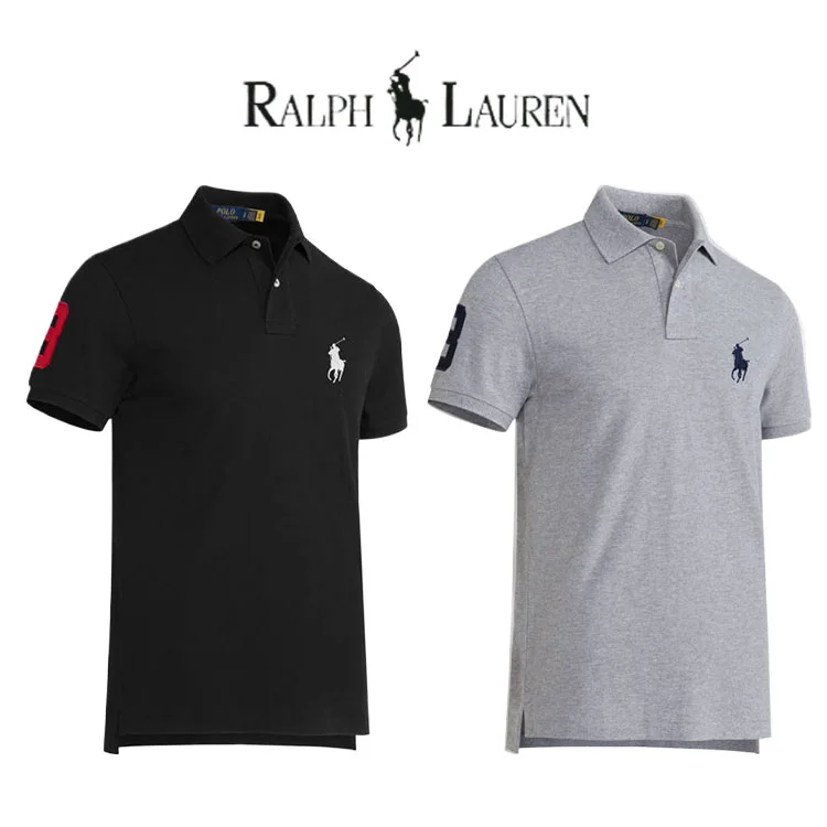 Bavlněné polo tričko Ralph Lauren [Kupte si jedno, druhé dostanete zdarma]