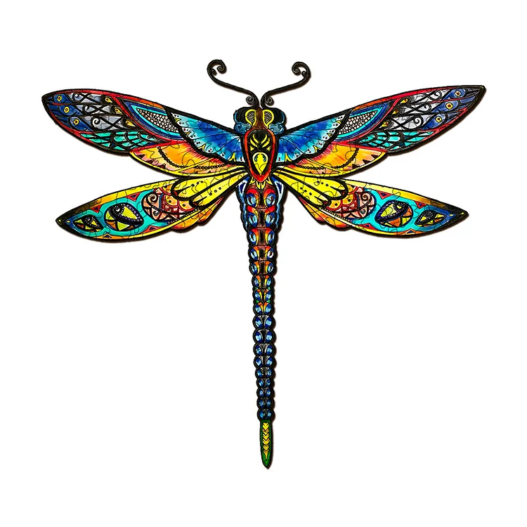 Dragonfly  Wooden Jigsaw Puzzle