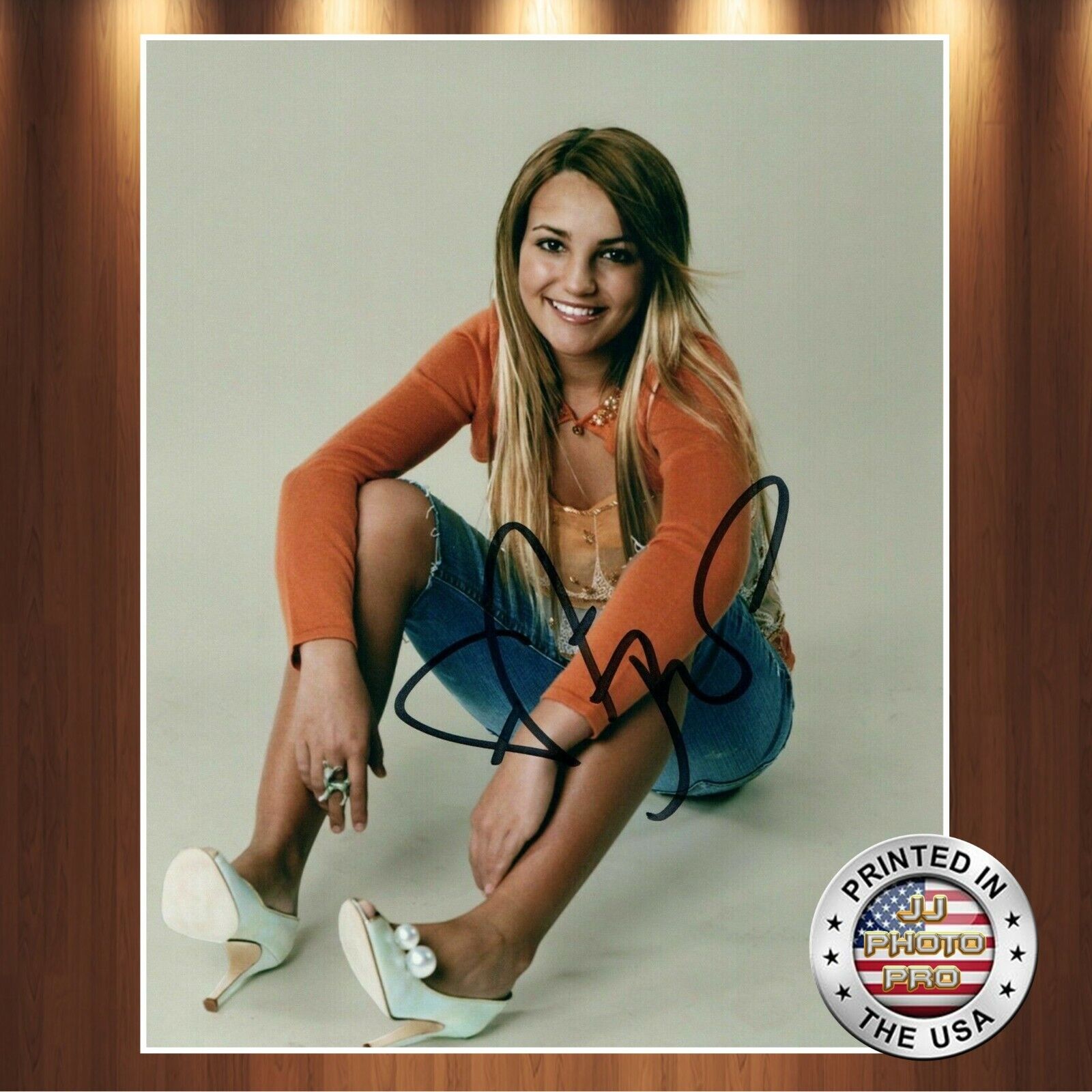 Jamie Lynn Spears Autographed Signed 8x10 Photo Poster painting (All That) REPRINT