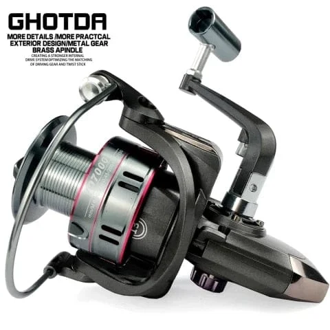 pornhint Pornhint GHOTDA Fishing Reel Spinning 1000-7000 Series Metal Spool Spinning Wheel for Sea Fishing Carp Fishing