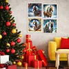 4pcs Diamond Painting-DIY Crystal Rhinestone Xmas Horse(40x40cm)