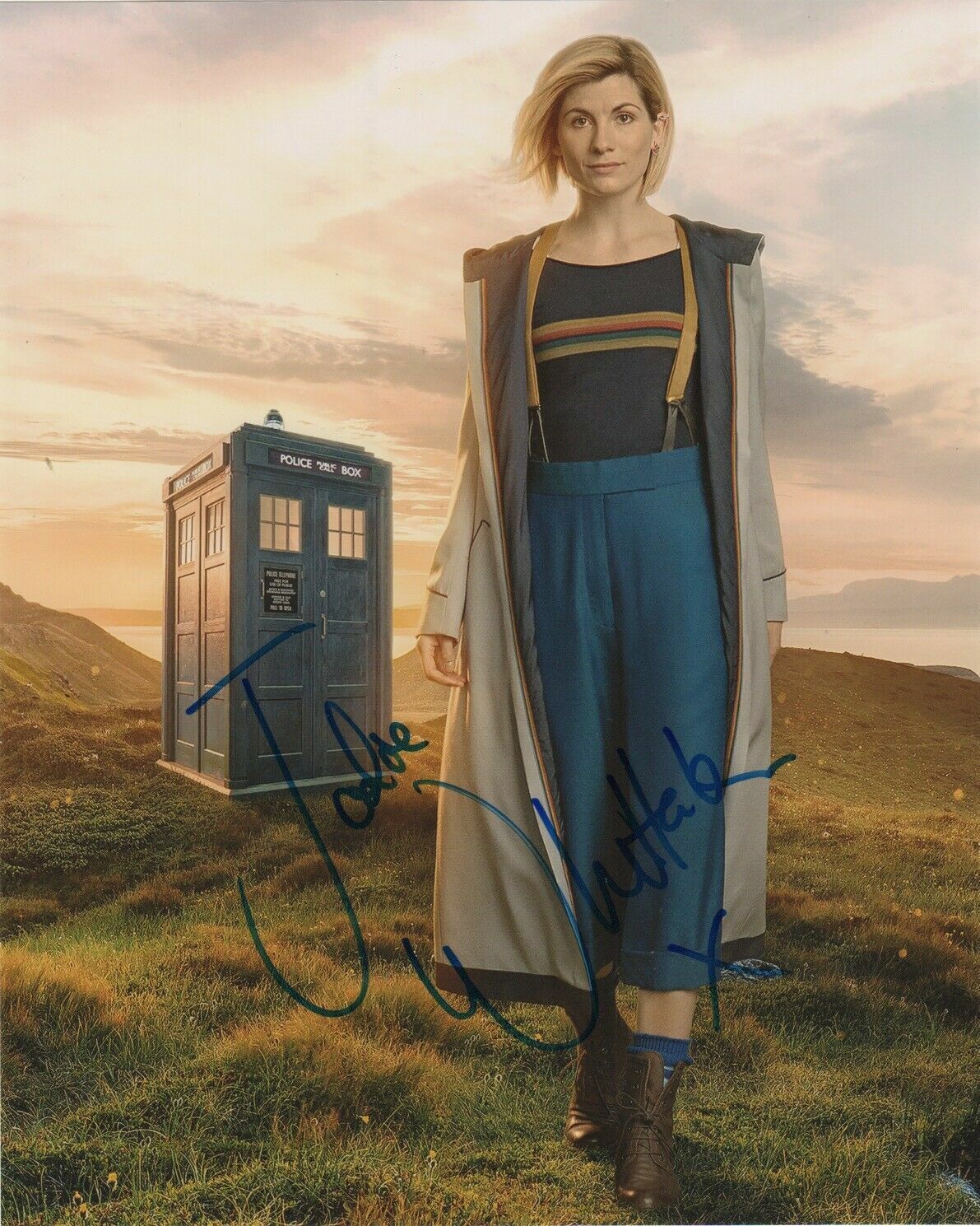 Jodie Whittaker Autographed Signed 8x10 Photo Poster painting ( Doctor Who ) REPRINT