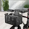 Foldable Bicycle Basket Detachable Handlebar Basket Handlebar Front Storage Rack