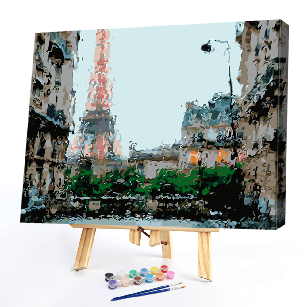 

40x50cm - Paint By Numbers Tower, 501 Original