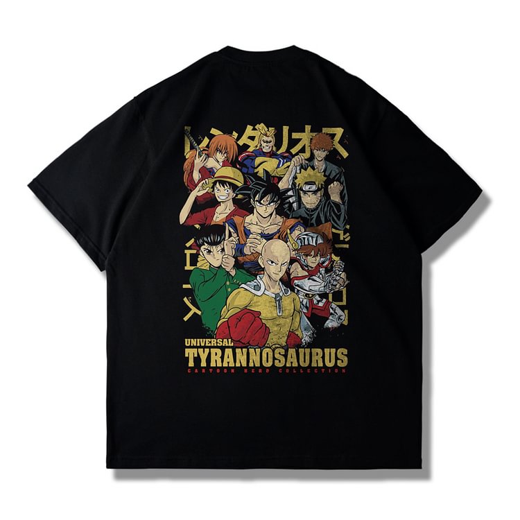 Pure Cotton Anime Star Aesthetic Graphic Summer T-shirt  weebmemes