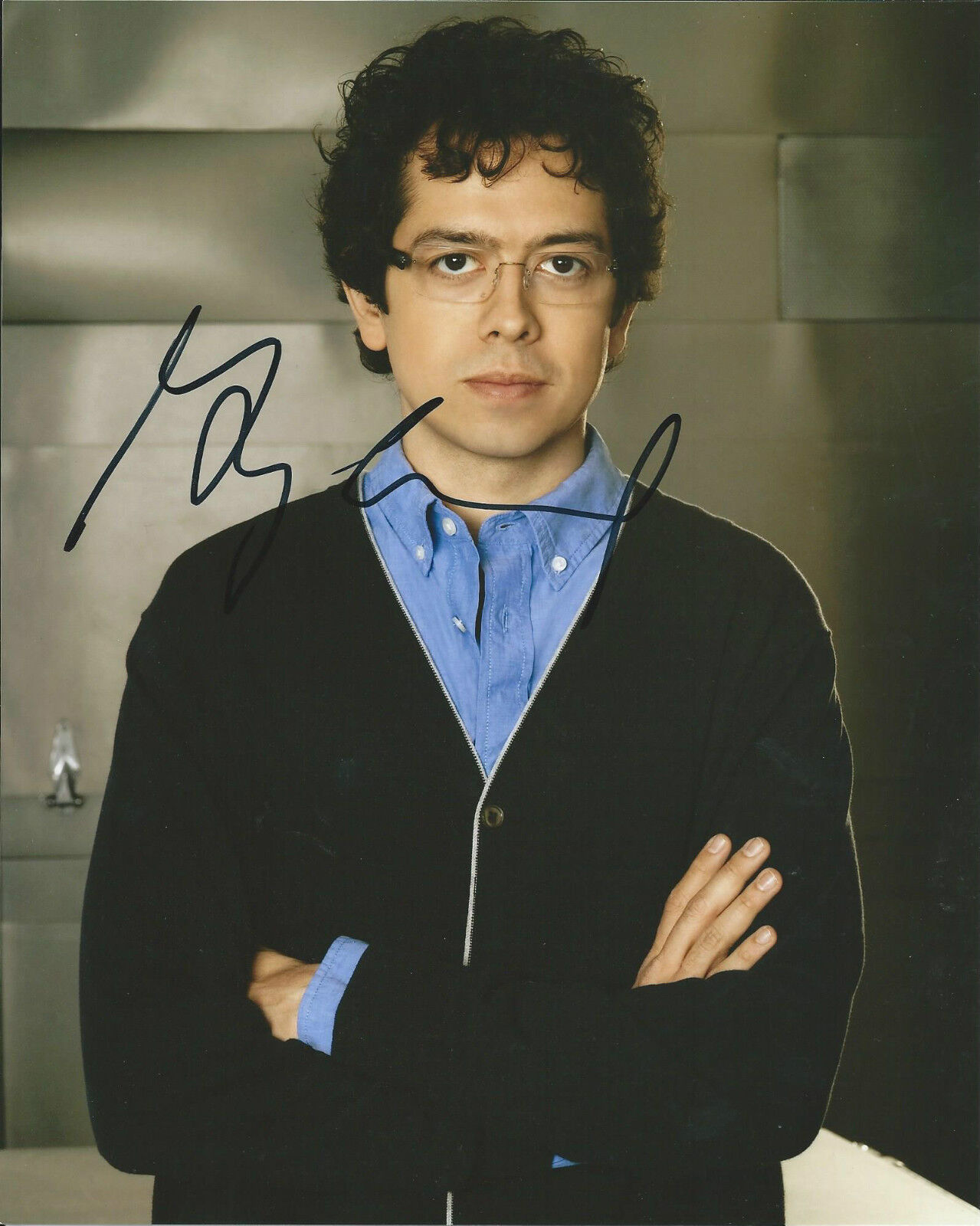 **GFA Super Troopers Movie *GEOFFREY AREND* Signed 8x10 Photo Poster painting MH2 COA**