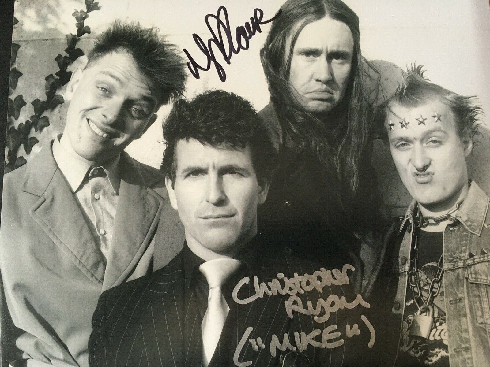 NIGEL PLANER / CHRISTOPHER RYAN - THE YOUNG ONES - EXCELLENT SIGNED Photo Poster painting