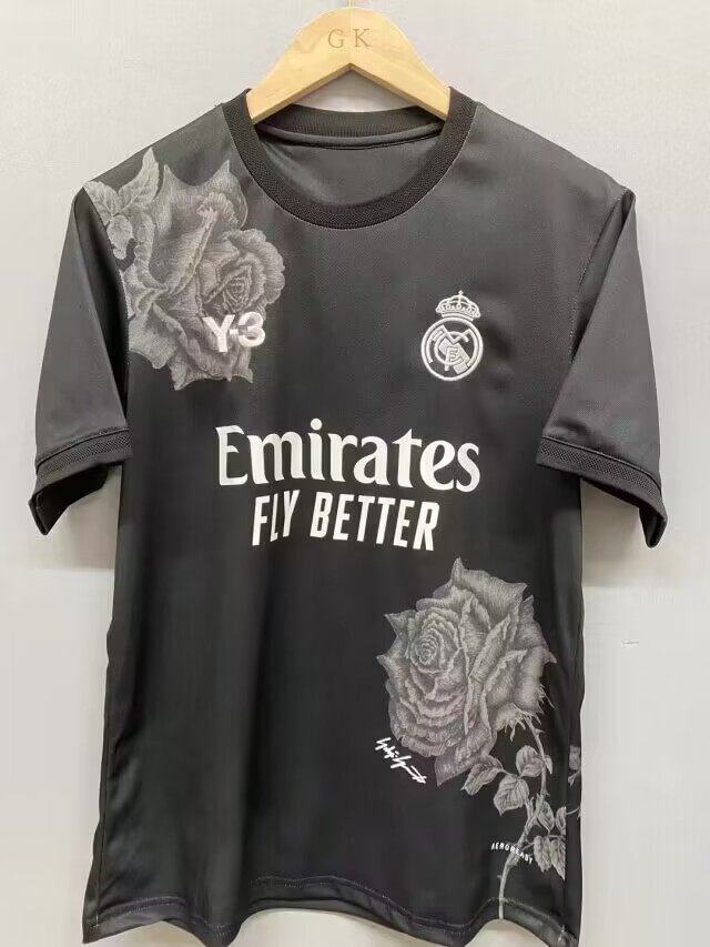 24/25 Football Shirt Real Madrid Y3 Black Thai quality