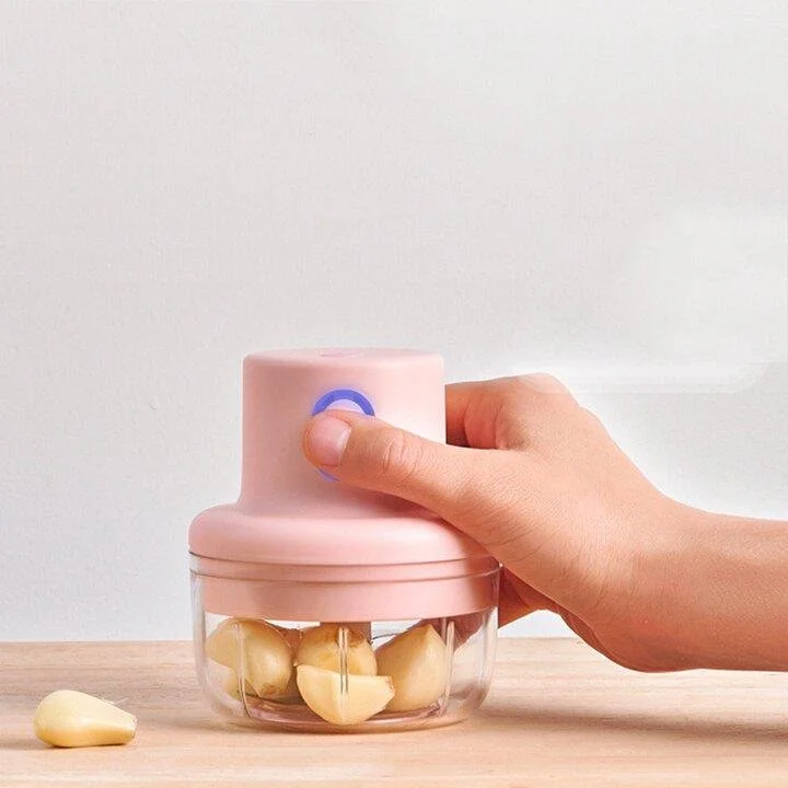 Mini Electric Food Garlic Crusher Spice Maker Kitchen Accessories Tools