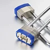 Strengthened Steel Password Padlock Warehouse Door Multi-layer Anti-theft Password Lock