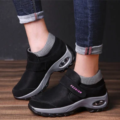 Women Shoes Sneakers Round Toe Medium Heel halter Shoes