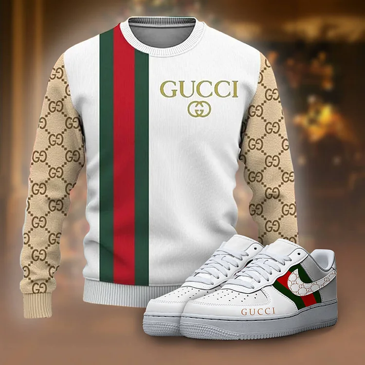 Premium GC Ugly Sweater Matching AF1 Sneaker Hot 2023 – ZWY+F8-TDP1010C31+TDP1023C03