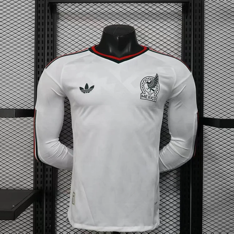 Player Version Mexico 2026 World Cup Long Sleeves Away Jersey 1:1 Thai Quality