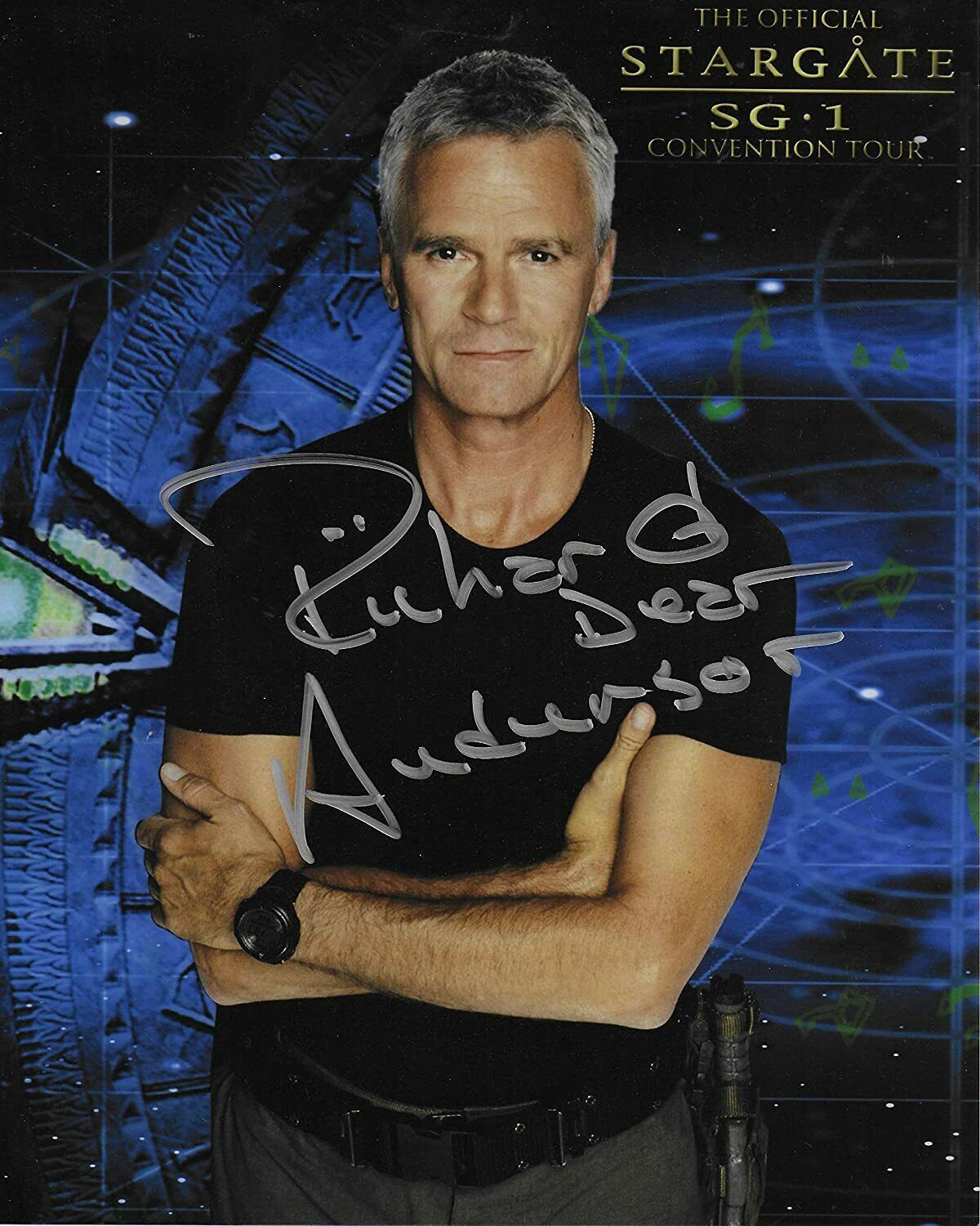 Richard Dean Anderson Stargate Original 8X10 Autographed Photo Poster painting #12