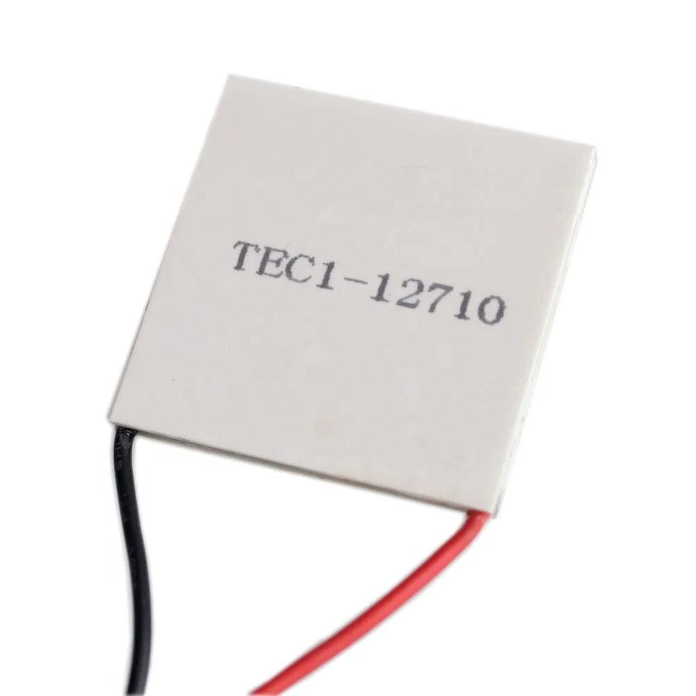 Temperature Difference Semiconductor Refrigeration Electric Thermoelectric Cooling Pad 40*40mm TEC1-12710