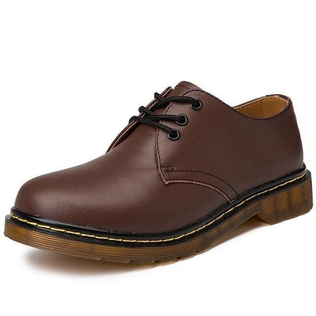 Men's Oxford Shoes Top Quality Dress Shoes Men Flats Fashion Genuine Leather Casual Shoes Work Shoes