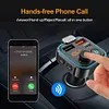 FM Transmitter Bluetooth-Compatible 5.0 PD 20W QC3.0 Hands-Free MP3 Player Radio