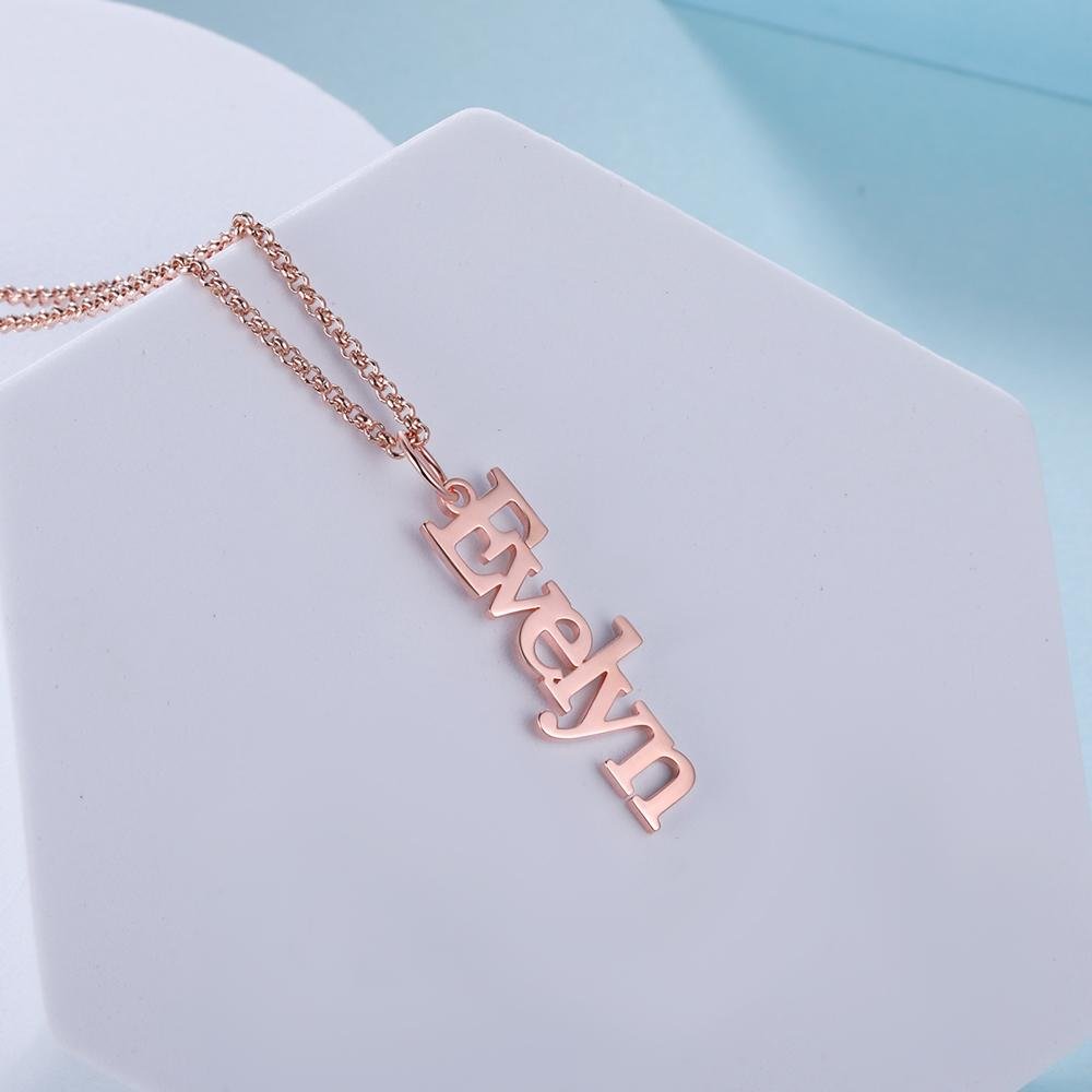 Collier Prénom Personnalisé Pendentif pour femme