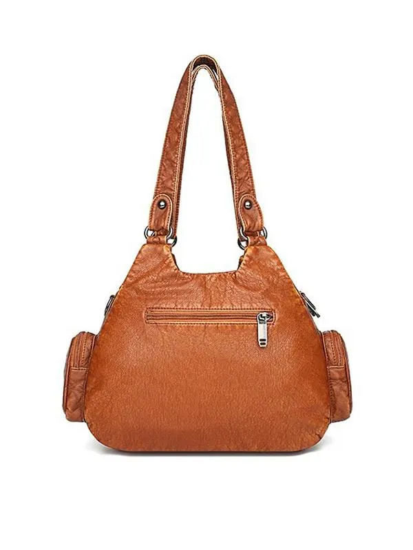 Vintage Studded Utility Baggy Bag