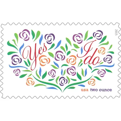Wedding Roses 2011 Forever Stamps 100 pcs