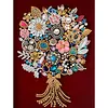 Girl Bouquet Special Shaped 5D DIY Partial Drill Diamond Painting Kits for Adults Beginners Home Decor Diamonds Dots Gem Art 7.87x9.84inch
