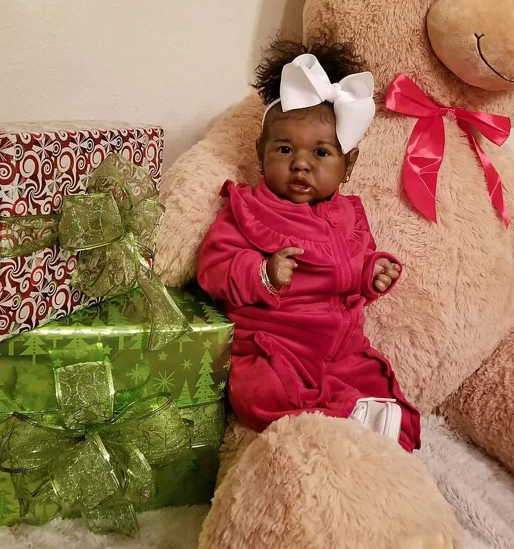  20'' Brandi Truly African American Black Reborn Baby Doll Girl - Reborndollsshop®-Reborndollsshop®