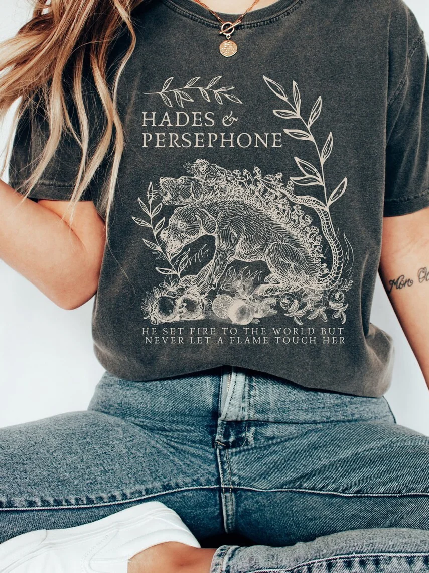 Hades And Persephone Mythology T-Shirt / DarkAcademias /Darkacademias