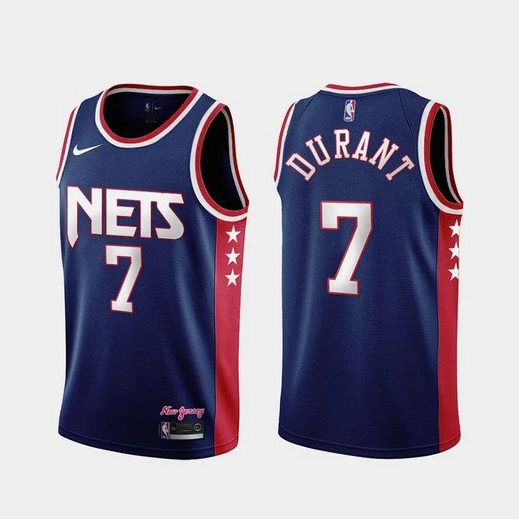 Kevin Durant Brooklyn Nets 2021-22 City Edition Jersey