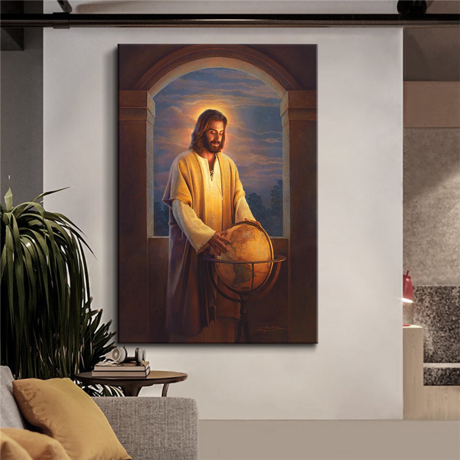 Peace on Earth Canvas Wall Art