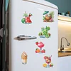 (US Only)6Pcs DIY Summer Drinks Diamond Painting Fridge Magnets Kit for Art Crafts Gift