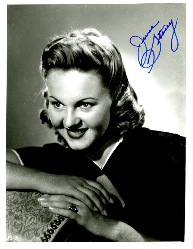 Pretty JUNE STOREY Signed Photo Poster painting